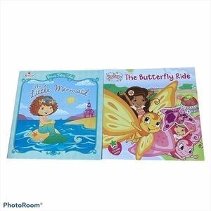 Strawberry Shortcake Book Bundle Mermaid Butterfly